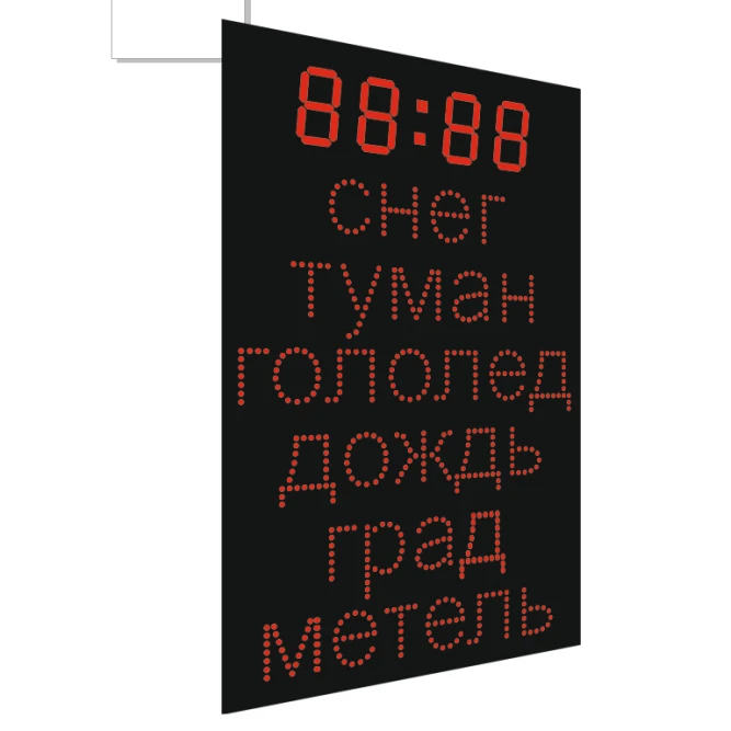 Табло погодных условий