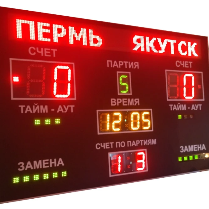 Табло для волейбола